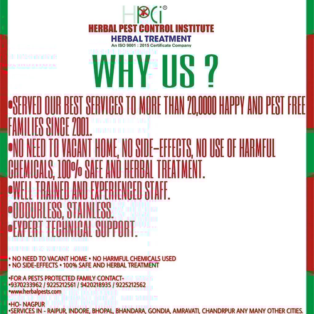 Herbal Pest Control Institute - 2