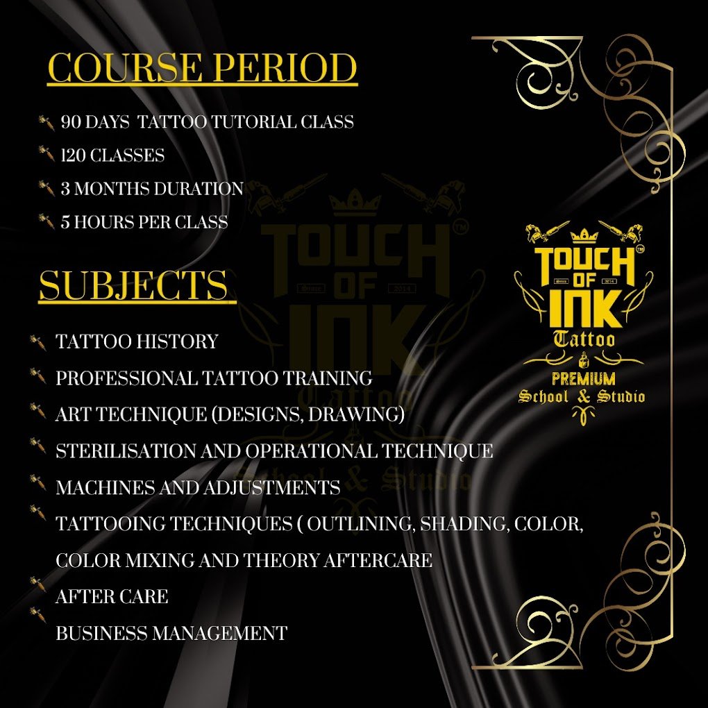 Touch of Ink Tattoo school and studio - 4