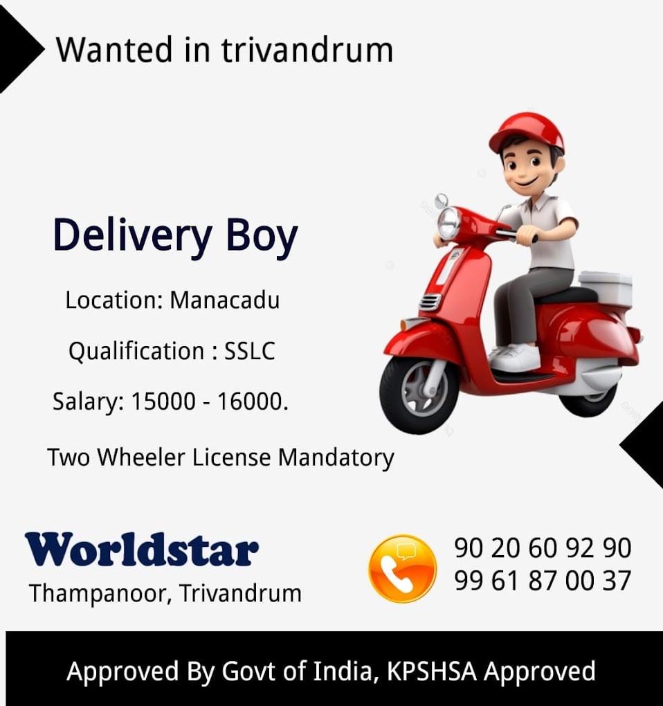 Worldstar Enterprises, Trivandrum jobs - 5
