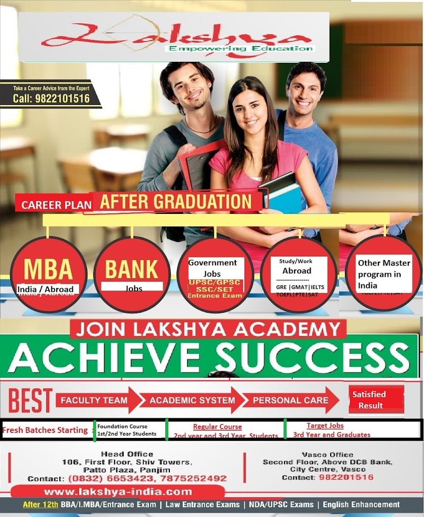 Lakshya Academy |Goa (MBA coaching institute - 3