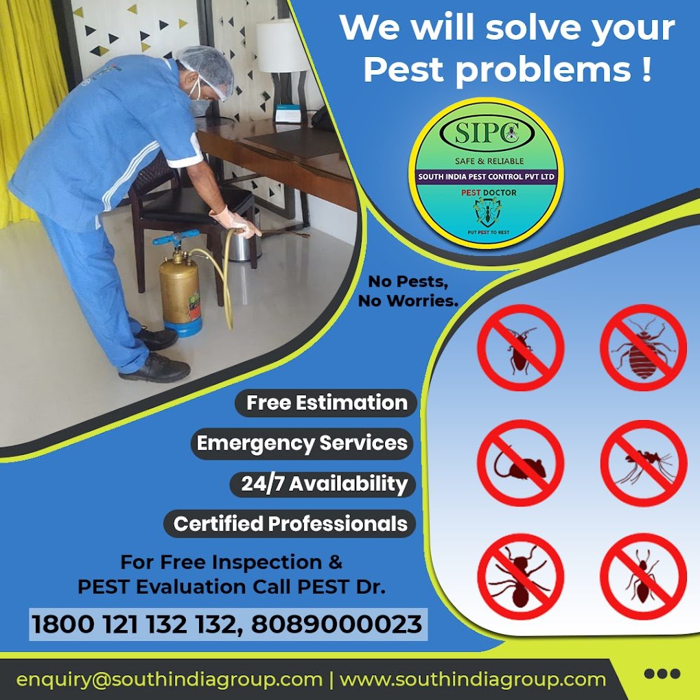 SIPC | Best Pest Control Mapusa, Goa | Pest Control Services in Goa