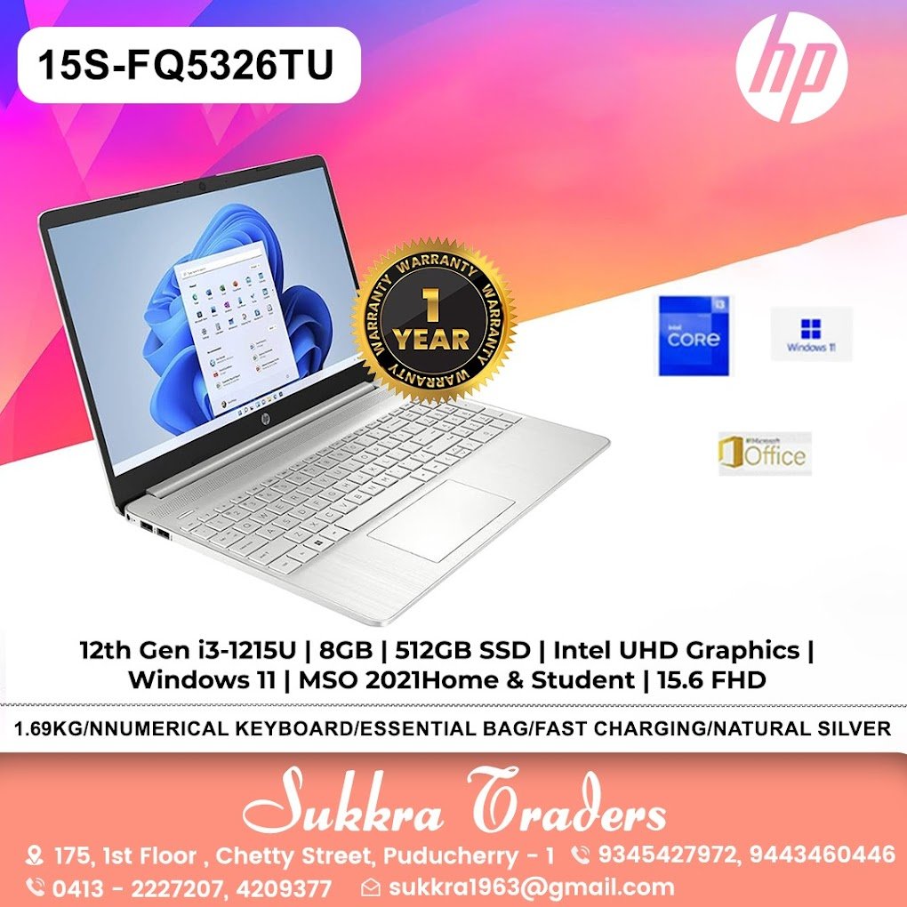 SUKKRA TRADERS HP PRINTERS - 4