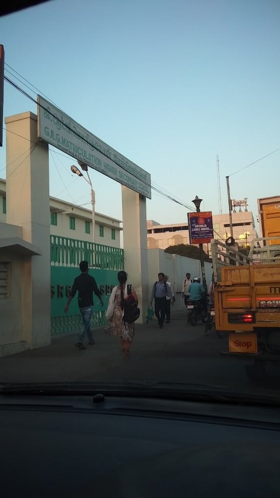 GRG Matriculation Higher Secondary School.