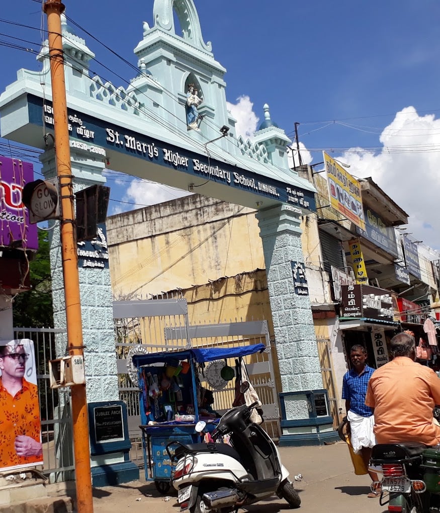 St Mary's Higher Secondary School.