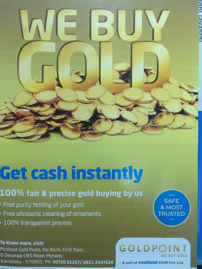 Muthoot Gold Point - We Buy Gold Mysore - 2