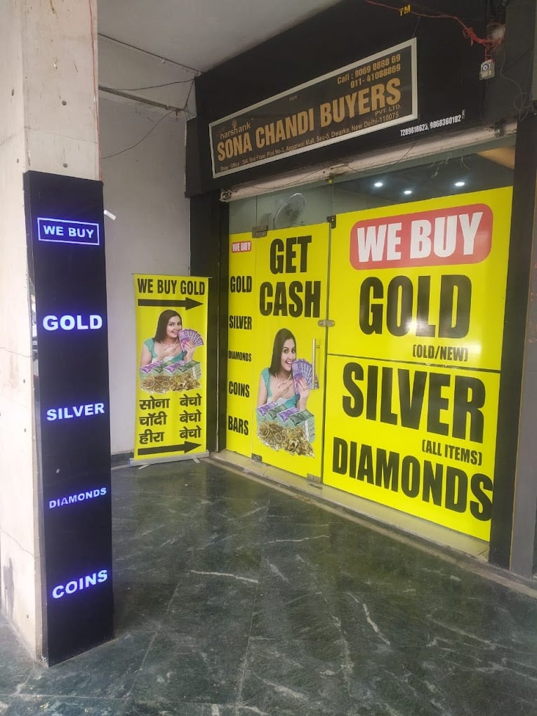 Gold Buyer - Sona Chandi Buyers (Dwarka ) Gold silver diamond buyer in dwarka