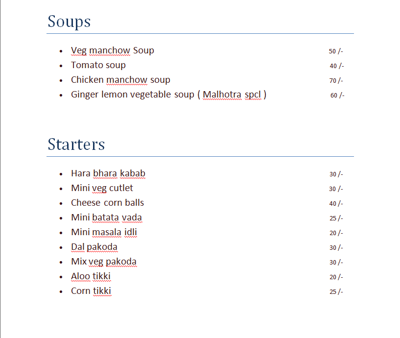 MALHOTRA CATERERS - 4