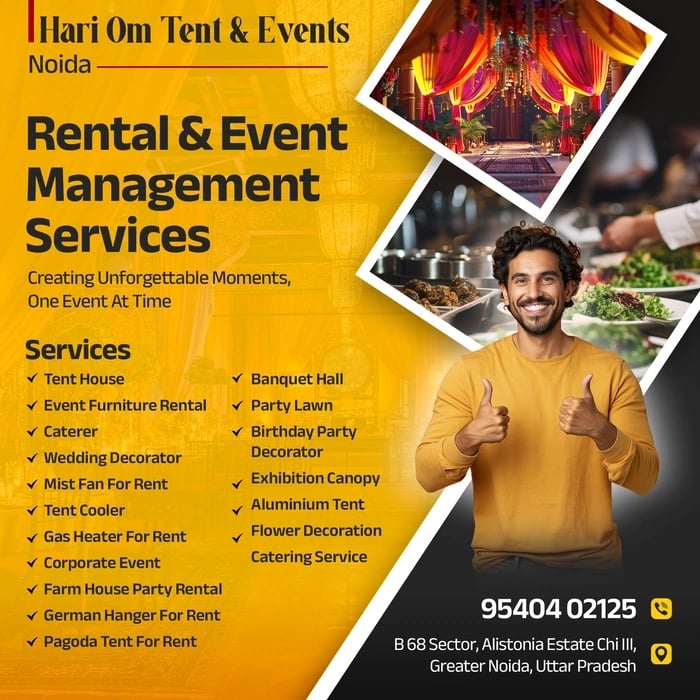 Hari Om Tent Event - 2