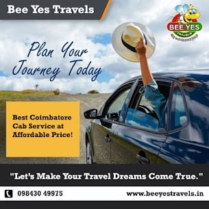 Bee Yes Travels Coimbatore Cab Service Travel Agency - 2