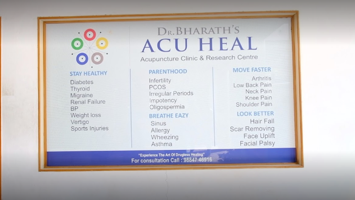 Dr.Bharath's Acu Heal - Acupuncture Clinic & Research Center in Chennai - 4