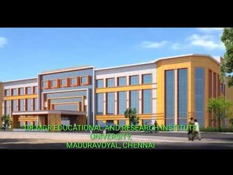 Dr.M.G.R Education and Research Institute University - 2