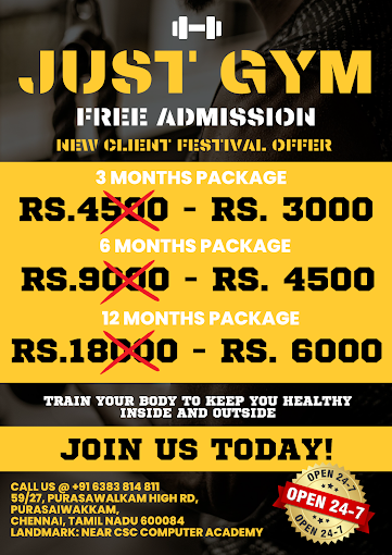 Just Gym (Men & Women) - 2