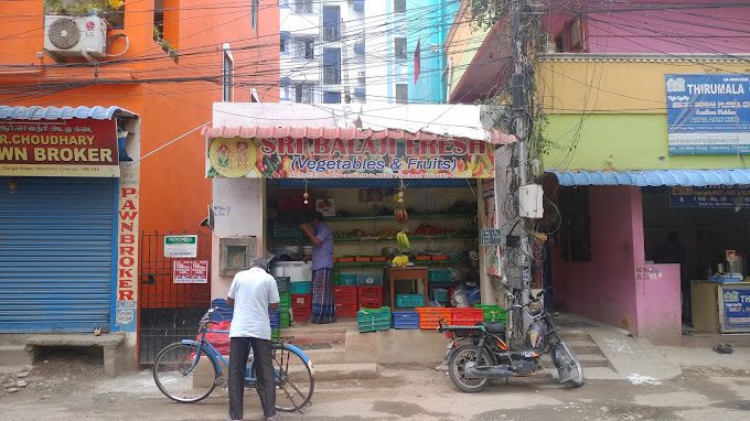 SRI BALAJI FRESH vegetables and fruits