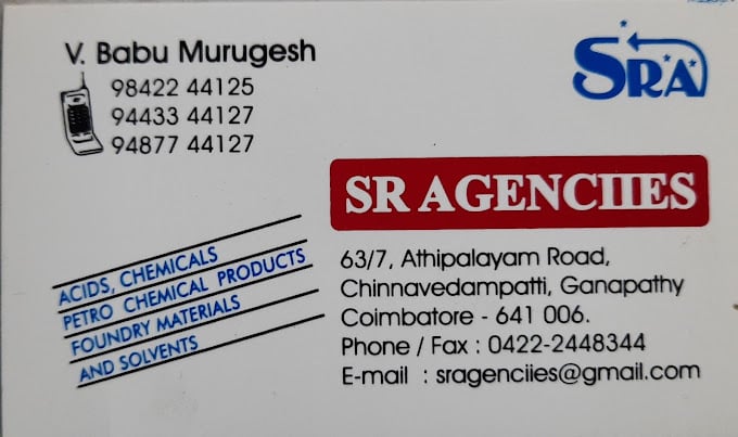 SR AGENCIES ACIDS AND CHEMICALS - 4