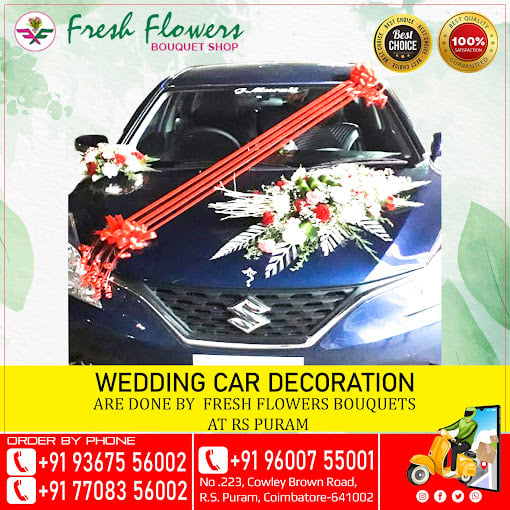 Fresh Flower Bouquet Shop Coimbatore - 4