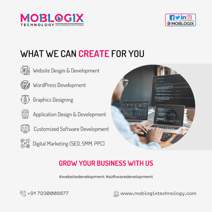 Moblogix Technology Website Design
