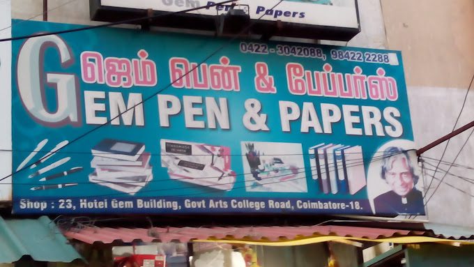 Gem Pen & Papers