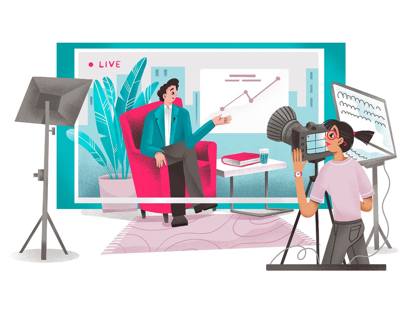 Cube animation Graphics Design - 4