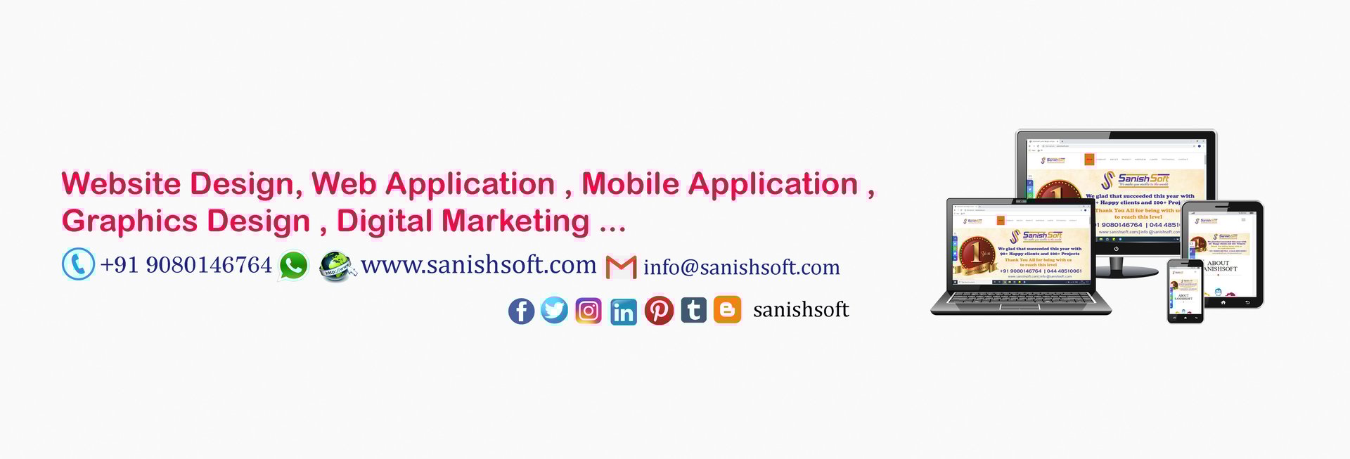 Sanishsoft Website Design Company