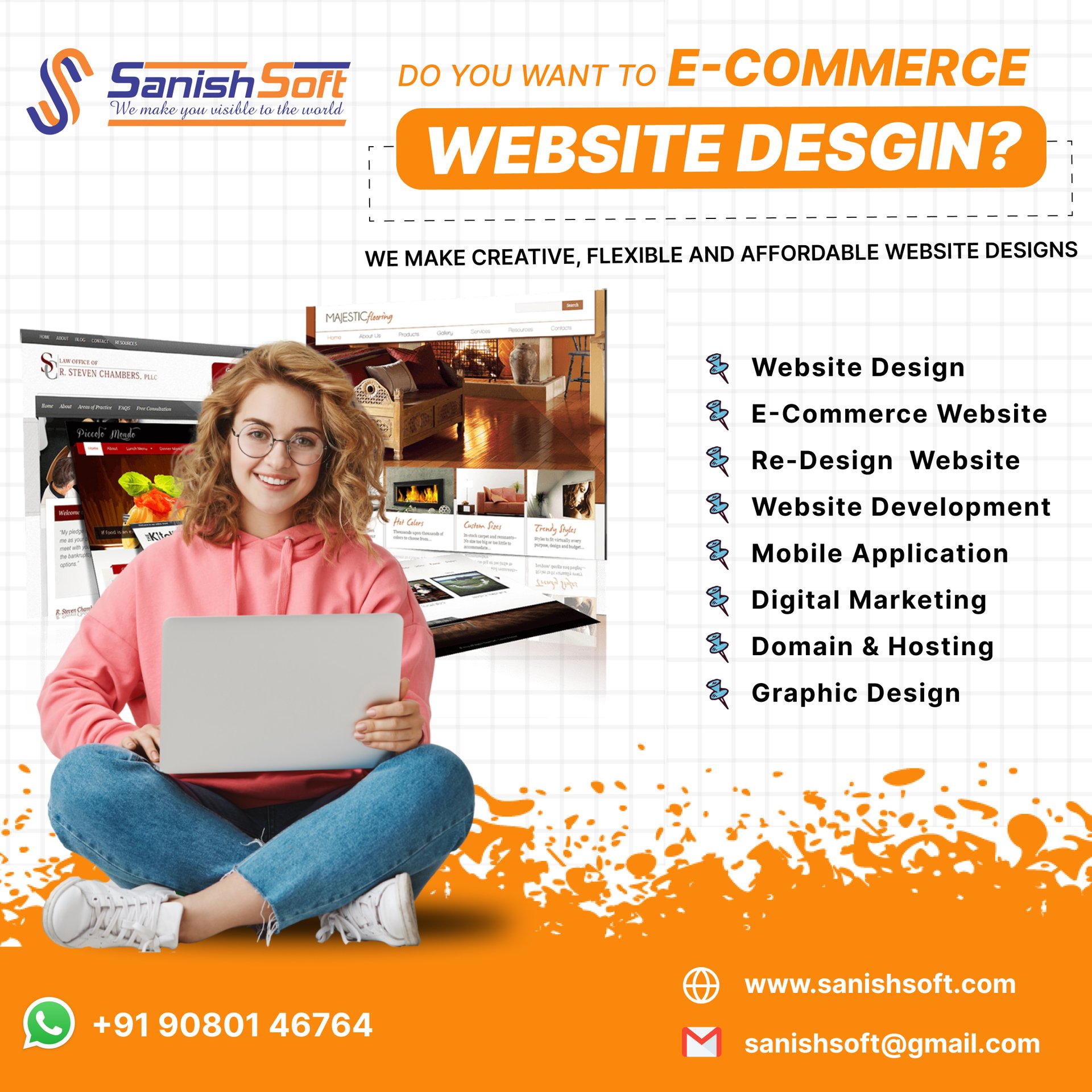 Sanishsoft Website Design Company - 3