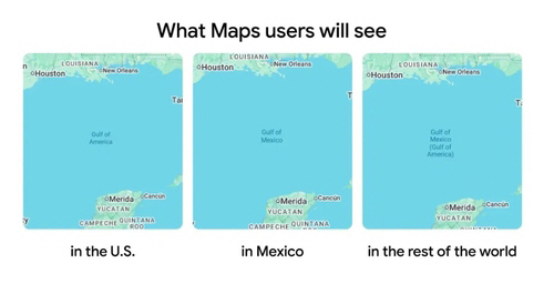 Google Yabadilisha Jina la Gulf of Mexico kuwa Gulf of America