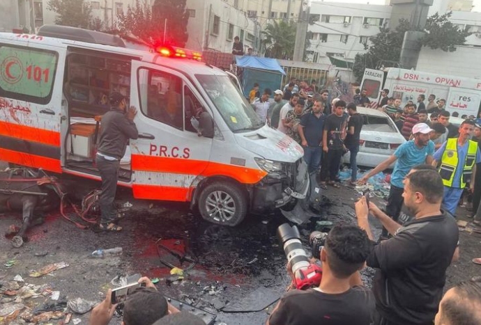 Majina ya Wahudumu 8 wa Hilali Nyekundu Waliouawa Gaza Yatolewa, Wengine Walikutwa Wamefungwa Pingu