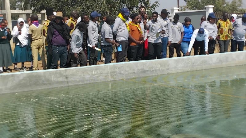 Lishe Bora na Uchumi: Itigi Yazindua 'Shamba Darasa' la Ufugaji Samaki kwa Wananchi