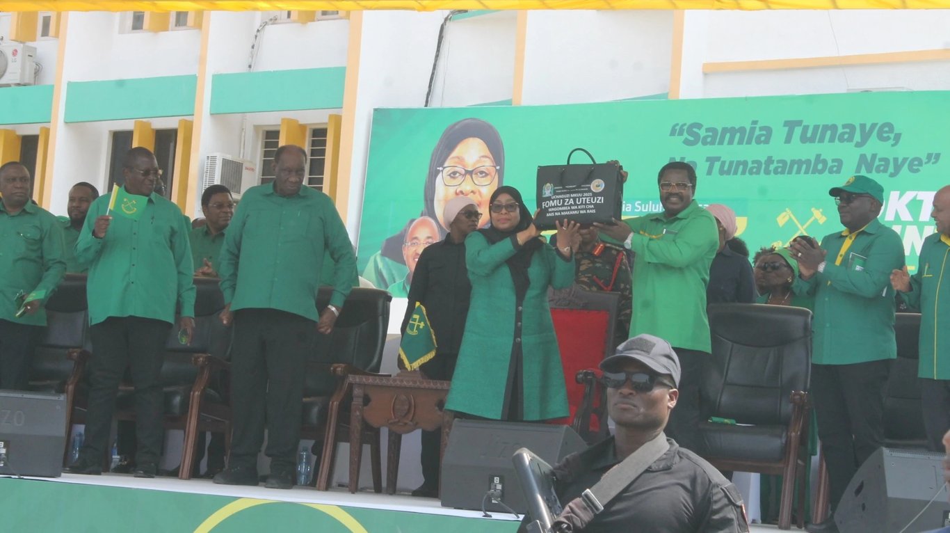 Samia Aashiria Mwanzo wa Mbio za Uchaguzi, Aahidi Maendeleo Chini ya Dira ya 2050