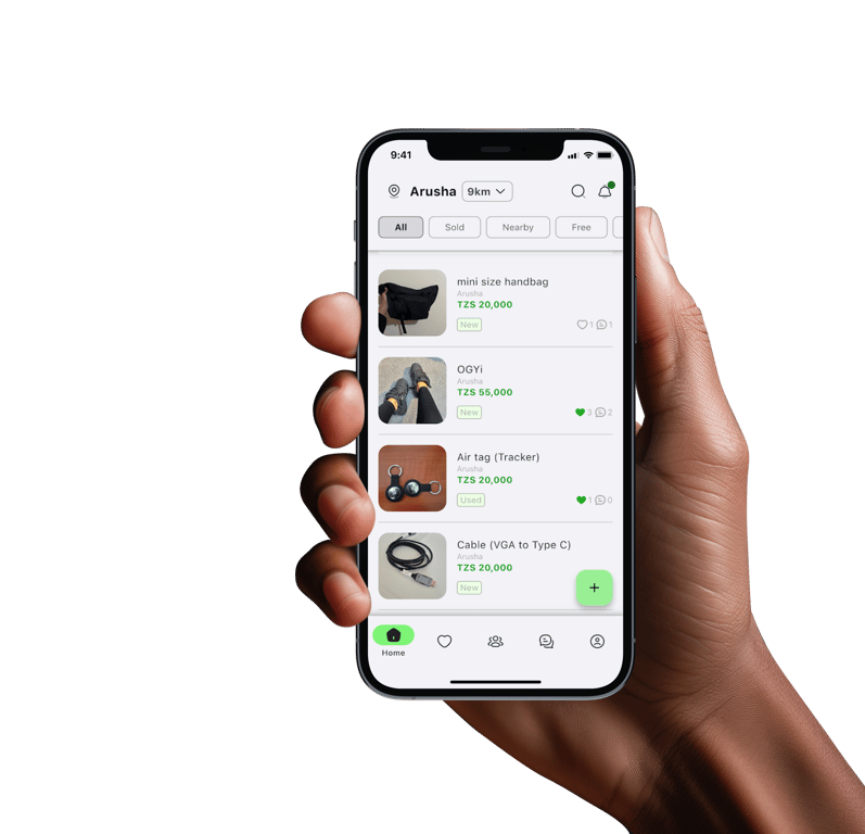 Jambo Market Content, Buy, Sell Locally