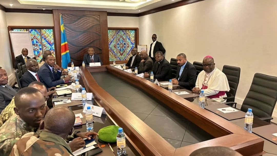 Viongozi wa Kanisa Katoliki Wakutana na M23, DRC Yapiga Marufuku Ndege za Rwanda