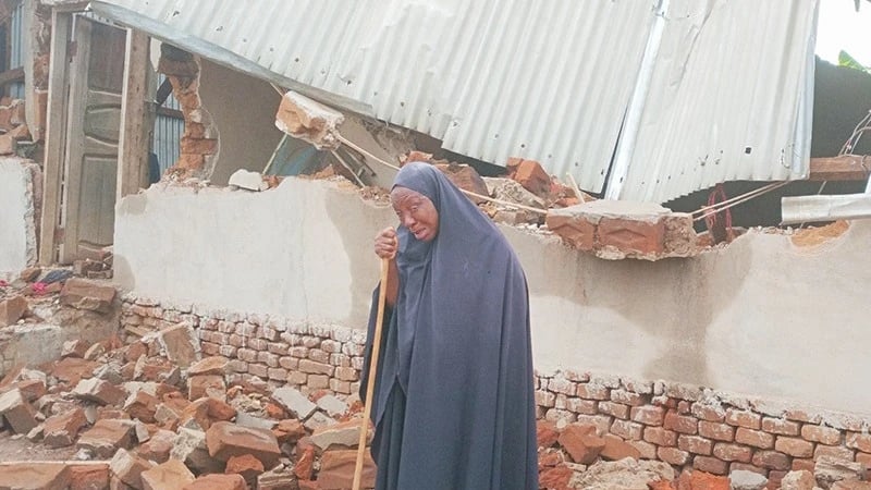 Bibi Mzee Abaki Msikitini Baada ya Nyumba Yake Kubomolewa Morogoro