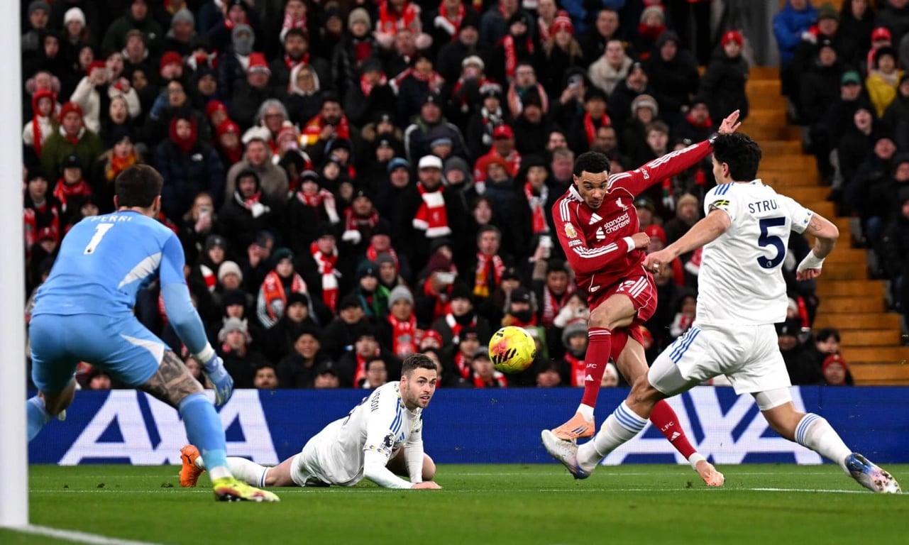Mwaka Mpya, Gundu la Mabao Anfield: Liverpool Washindwa Kupenya Ngome ya Leeds Licha ya Mashuti 19