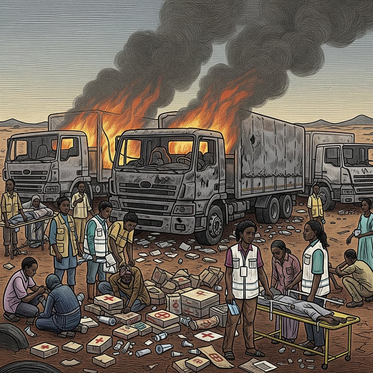Sudan: Wafanyakazi 5 wa Misaada Wauawa, Malori Yachomwa Kwenye Shambulio la Msafara wa UN