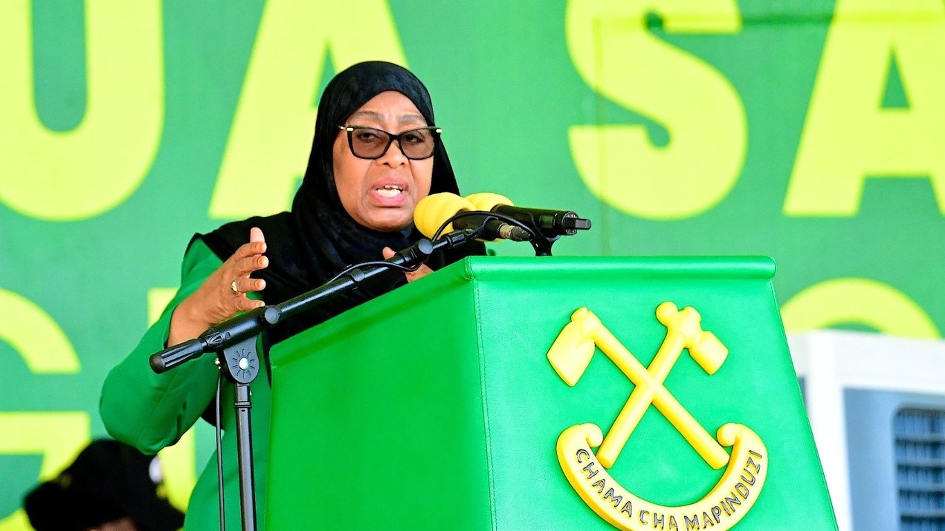 Dk. Samia Atuma Ujumbe Mzito Geita: "Tanzania ni Moja, Mcheza na Amani Atakiona"