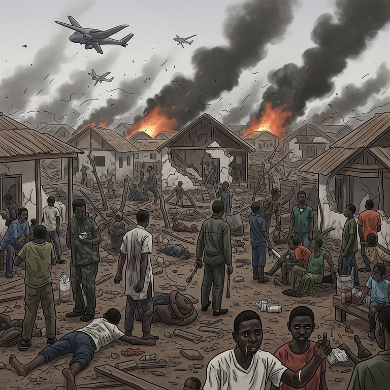 Mkasa Nigeria: Raia 20 Wauawa Kwenye Shambulio la Anga la Serikali Lililokosewa Lengo