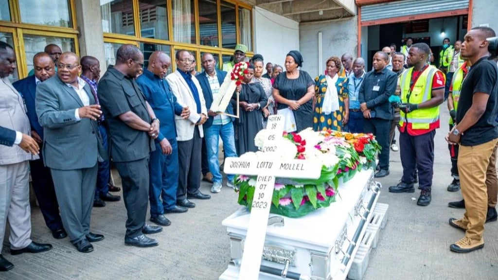 Mwili wa Shujaa Joshua Molel Watua KIA, Machozi na Simanzi Vyatawala