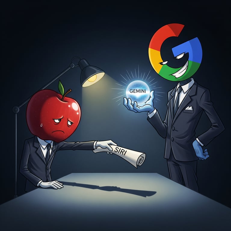 Fedheha kwa Apple? Yagonga Hodi Google Kuikomboa Siri kwa Teknolojia ya Gemini