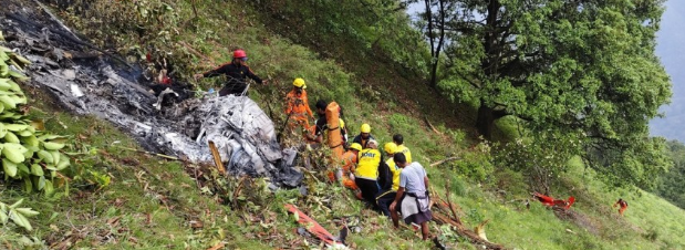 Ajali Mbaya ya Helikopta India Yaua Saba, Tahadhari Kwa Wasafiri!