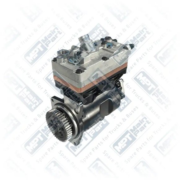 1) K057764N00,K057764N01,K066332N00,K066332N01,K168097N00,K168097N01,K214163N00,K214163N01,LK4973,0011308115,4701301815,4701304515, K066332N01 Компрессор воздуха, Двухцилиндровый, MPT Main Part