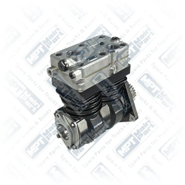 2) 9125101060,4761300215, 4.LK.0212 Compressor de ar, Cilindro duplo, MPT Main Part