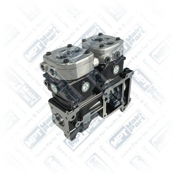 2) 51541007237, 51.54100-7237 Compressore d'aria, Doppio cilindro, MPT Main Part