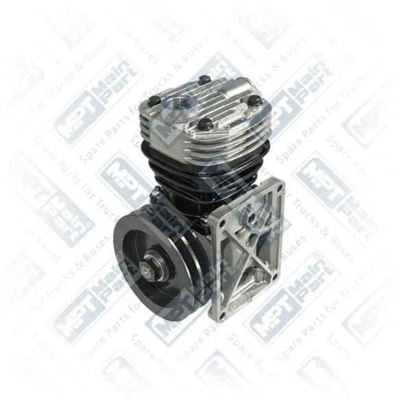 1) II14570AT,II18355,II18355AT,LK1813,0041317401,0041319401,0041319501, A0041319501 MERCEDES BENZ Air Compressor, Monocilindrico, MPT Main Part