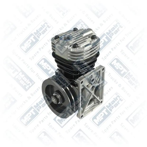 1) II14570AT,II18355,II18355AT,LK1813,0041317401,0041319401,0041319501, 0041317401 MERCEDES BENZ Compressore d'aria, Monocilindrico, MPT Main Part