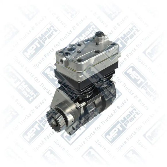 1) 9115531040,4571302515, A4571302515 Compresor de aire, Bicilíndrico, MPT Main Part