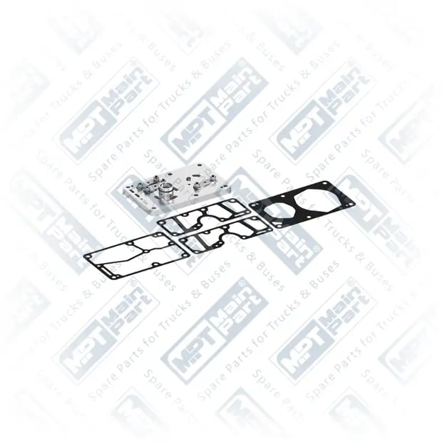 1) , 4.LP.3811 Kompresör, Valf Pleyt, MPT Main Part