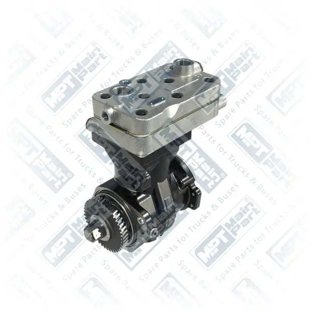 1) 9121400110, 21.LK.0801 Compressor de ar, Mono Cilindro, MPT Main Part