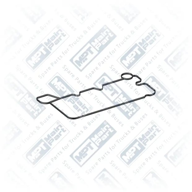 1) 51059010122,51059010124, 51059010124 MAN F2000 32.364 Enfriador de aceite, Empaquetadura, MPT Main Part