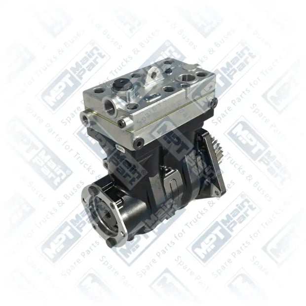 2) 9125100080,9125100220,4571307615,4601300815, 4.LK.5002 Compressor de ar, Cilindro duplo, MPT Main Part