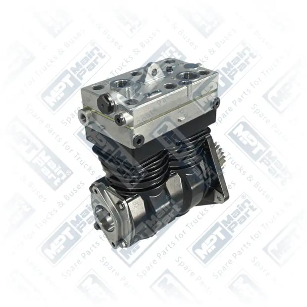 2) 4571304815,4571307015,9125101030, 4.LK.2505 Compressor de ar, Cilindro duplo, MPT Main Part