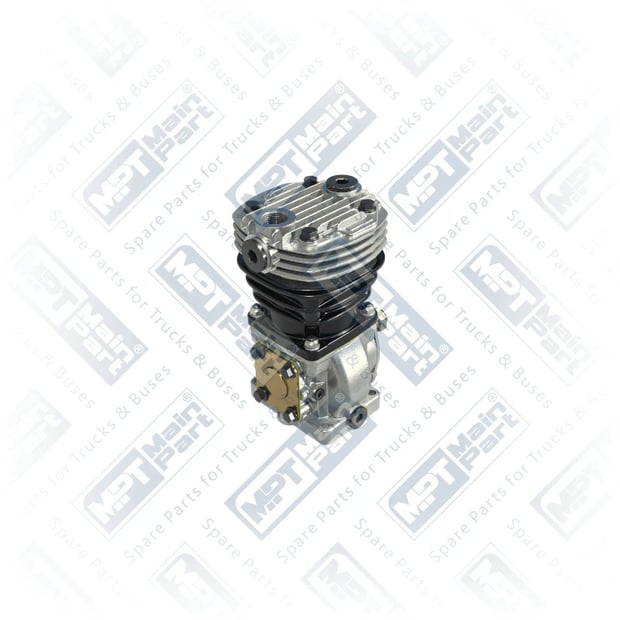 2) LK1900,1174473, 6.LK.1102 Compressor de ar, Mono Cilindro, MPT Main Part